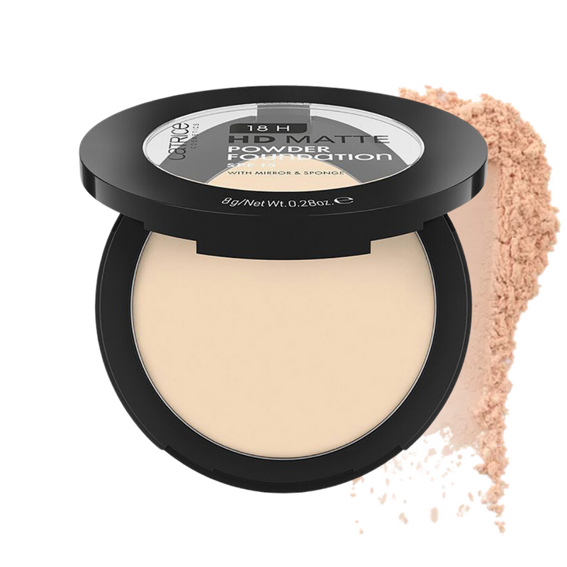 CATRICE - 18H HD Matte Powder Foundation @ كريم أساس مطفي