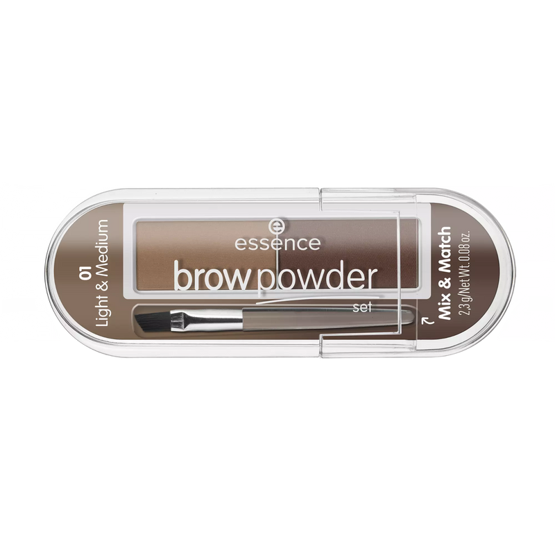 Essence- Brow Powder Set @ مجموعة بودرة الحواجب