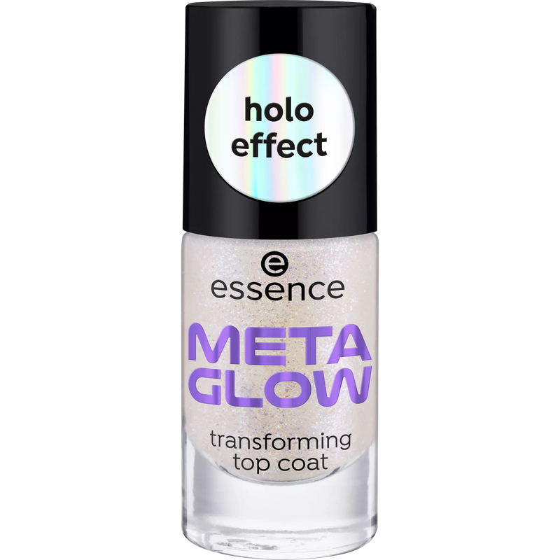 Essence - Meta Glow Transforming Top Coat @ طلاء الاظافر لامع