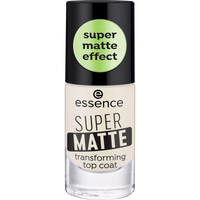 Essence - Super Matte Transforming Top Coat @ طلاء الاظافر مطفي