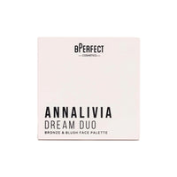 Bperfect x Annalivia Duo Bronzer and Blush Palette @ باليت الوجه