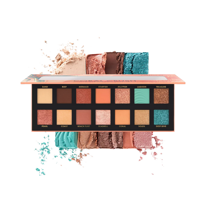 CATRICE - Coral Crush Slim Eyeshadow Palette (Under The Sea) @ باليت ظلال العيون