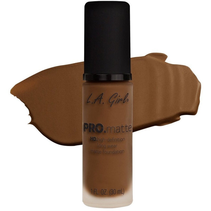 L.A Girl - Pro Matte Foundation CAPPUCCINO@ كريم الاساس مطفي