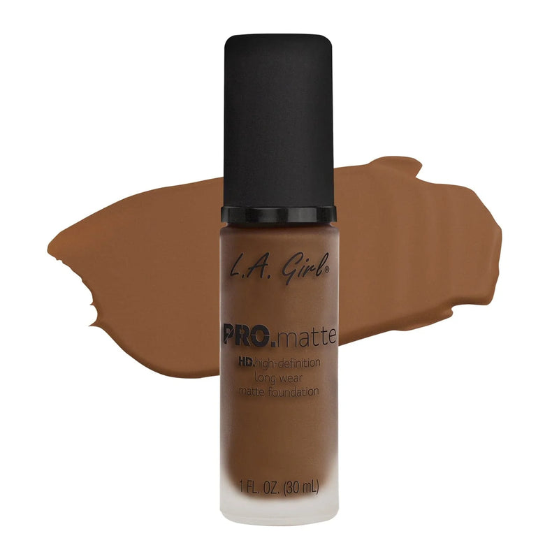 L.A Girl - Pro Matte Foundation CREAMY COCOA@ كريم الاساس مطفي