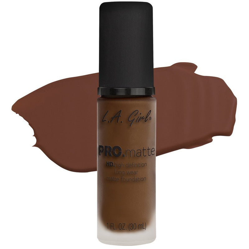 L.A Girl - Pro Matte Foundation CHESTNUT@ كريم الاساس مطفي