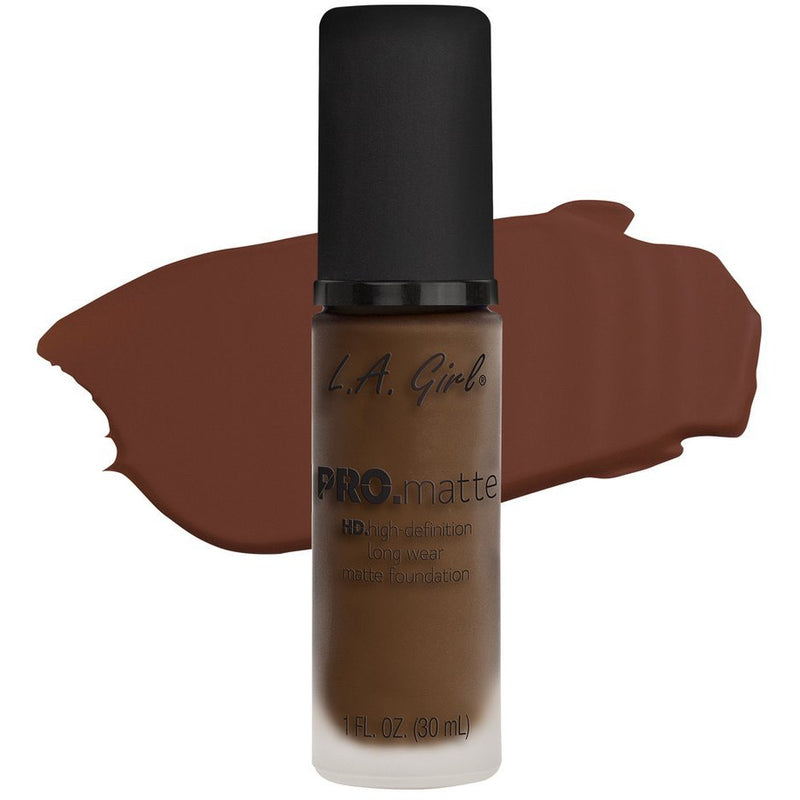 L.A Girl - Pro Matte Foundation ESPRESSO@ كريم الاساس مطفي