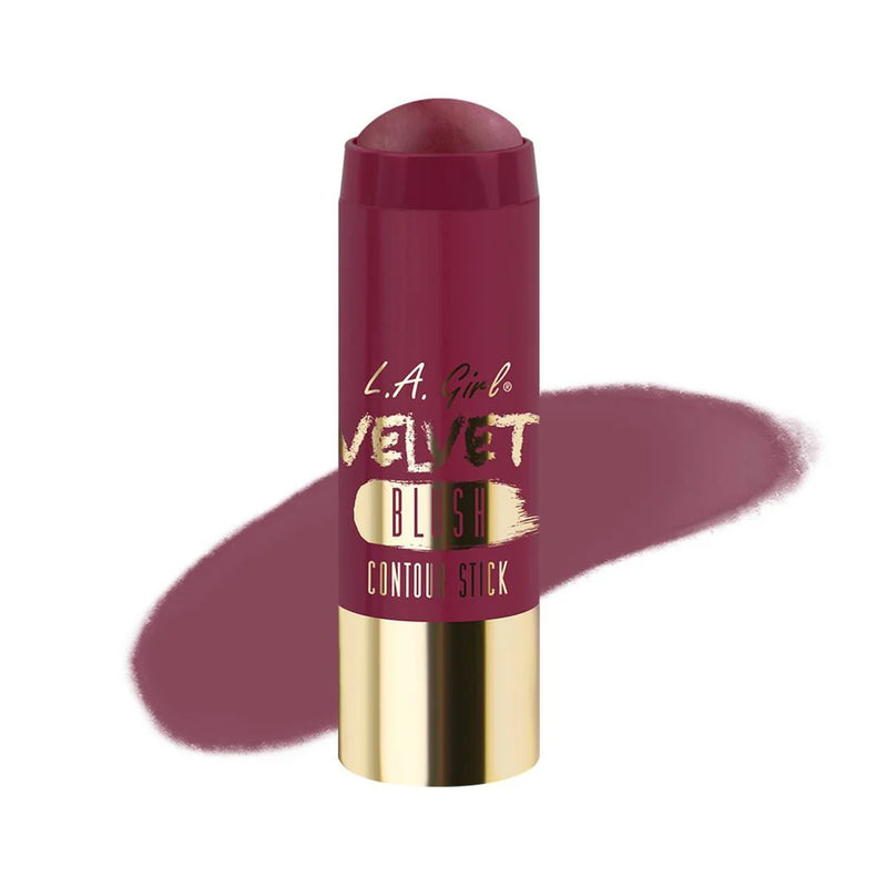 L.A Girl Velvet Blush Stick CRUSHED BERRY@احمر الخدود