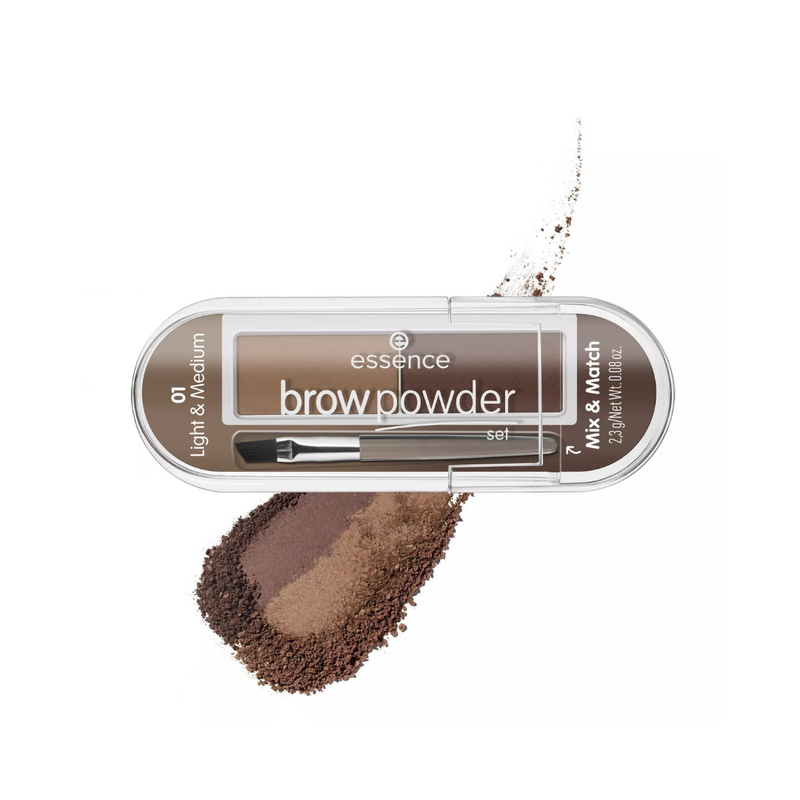 ESSENCE - Brow Powder Set @ مجموعة بودرة الحواجب