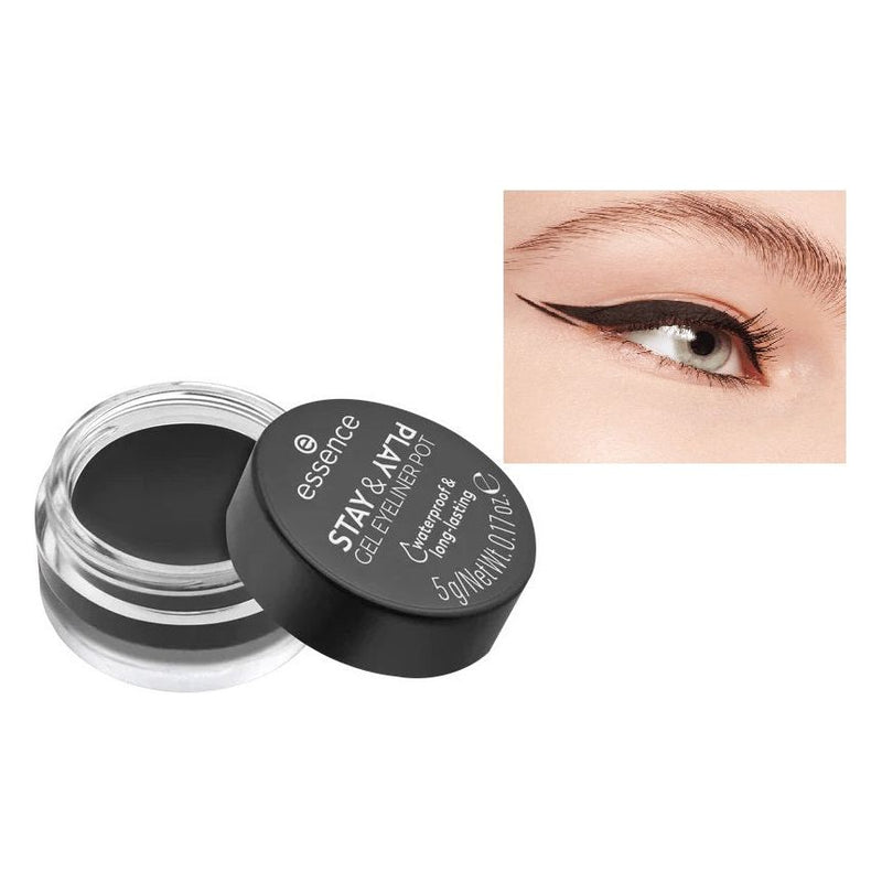 Essence - Stay & Play Gel Eyeliner Pot