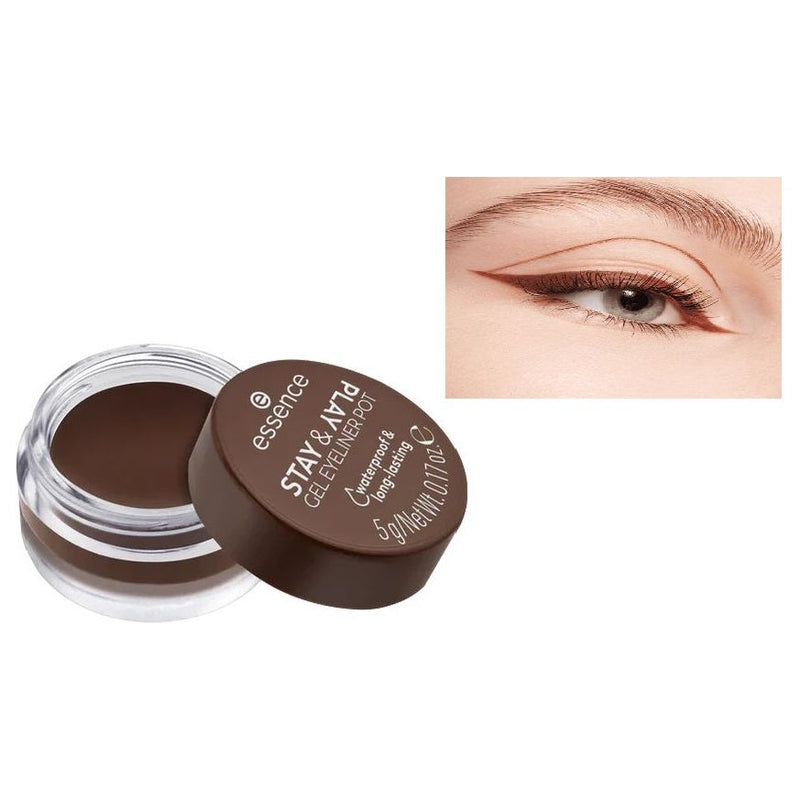 Essence - Stay & Play Gel Eyeliner Pot