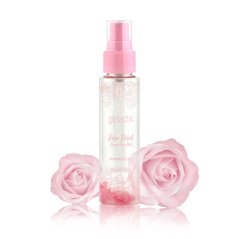 GIRLACTIK - Rose Petal Dewy Face Mist @ مثبت المكياج