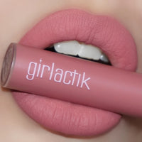 GIRLACTIK - Long Lasting Matte Lip Paint Liquid Lipstick@احمر الشفاه مطفي