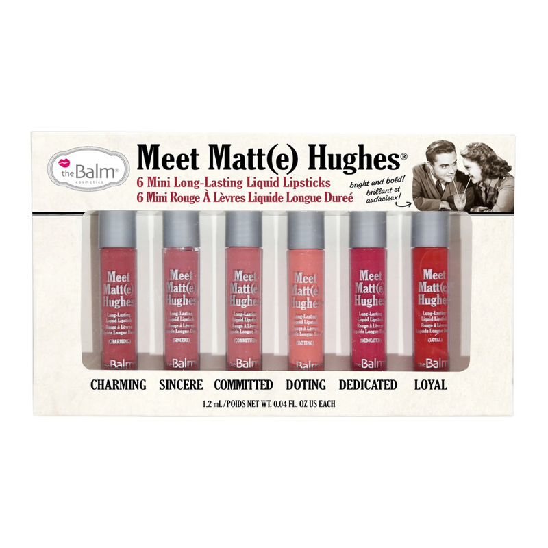 THE BALM - Meet Matt(e) Hughes® Vol. 1@ مجموعة أحمر الشفاة