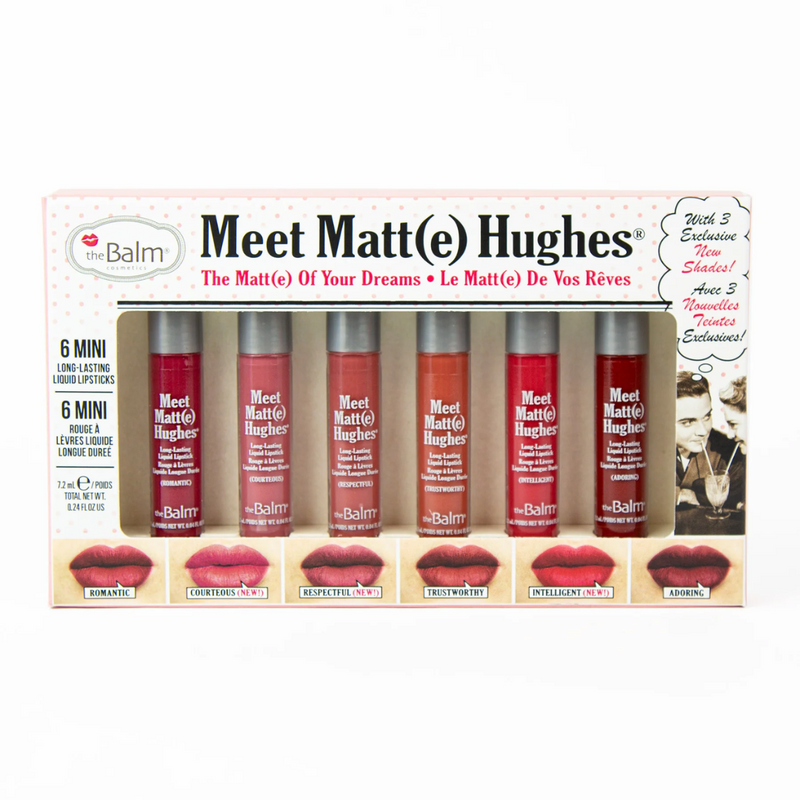 THE BALM - Meet Matt(e) Hughes® Vol. 12@ مجموعة أحمر الشفاة