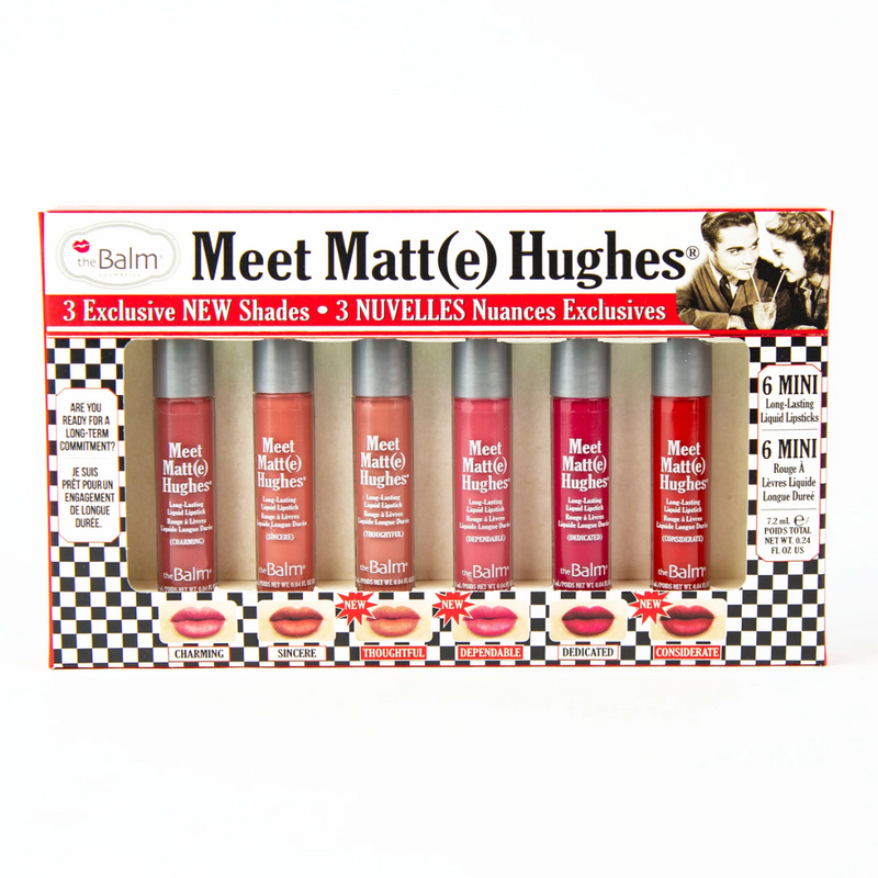 THE BALM - Meet Matt(e) Hughes® Vol. 14@ مجموعة أحمر الشفاة