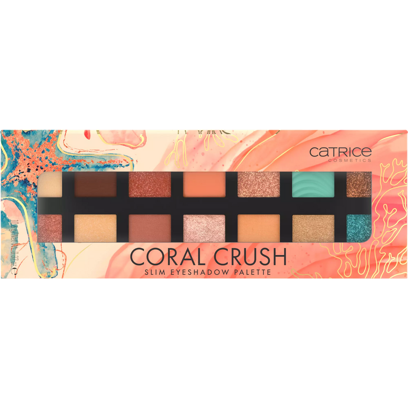 Catrice - Coral Crush Slim Eyeshadow Palette 030 @ باليت ظلال العيون