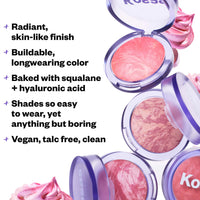 KOSAS - Blush is Life Baked Dimensional + Brightening Blush @ أحمر الخدود